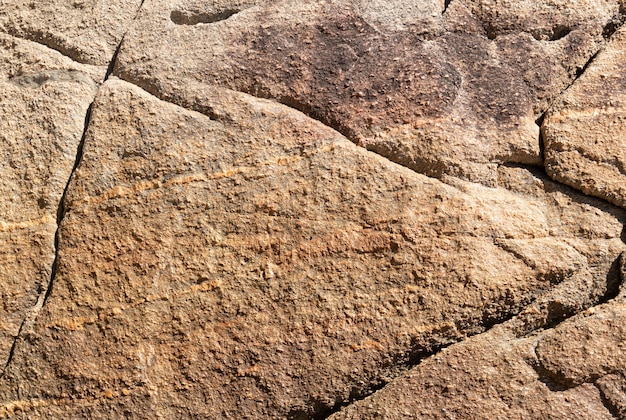 Textures de roche en vue rapprochée