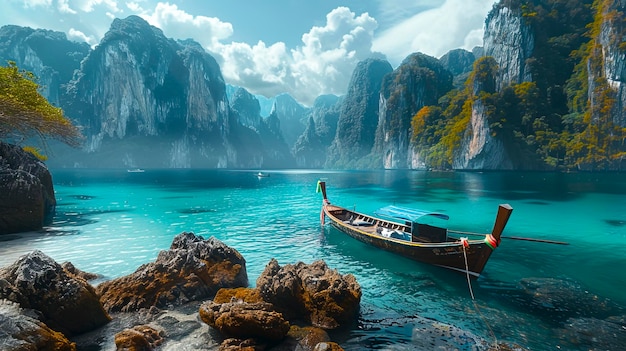 La Thaïlande est un paradis pittoresque de montagnes, de rivières et de mers.