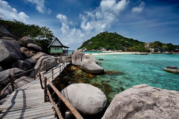 Photo thaïlande, koh nangyuan (île de nangyuan), vue sur l'île