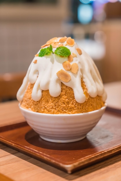 thé au lait de bingsu