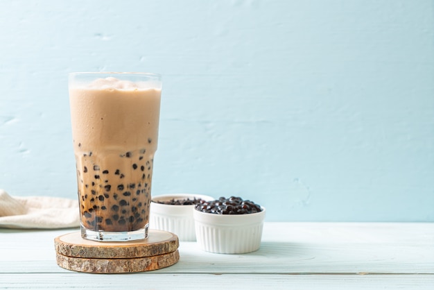 Thé au lait de Taiwan avec des bulles