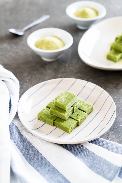 thé vert au chocolat doux