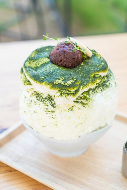 thé vert bingsu