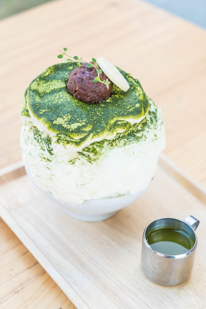 thé vert bingsu