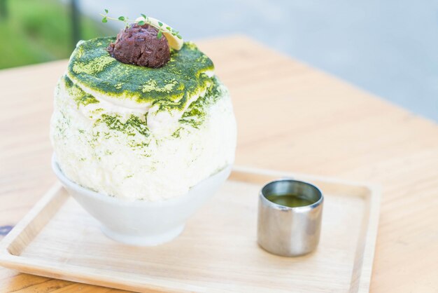 thé vert bingsu