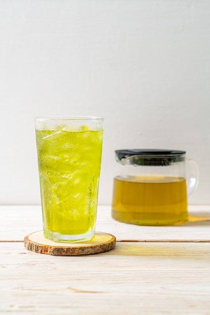 thé vert japonais glacé