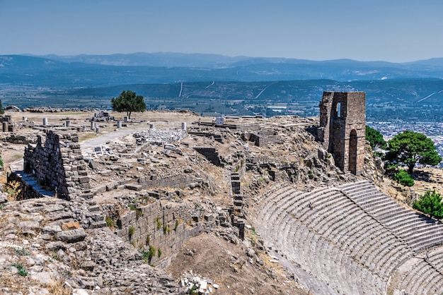 Théâtre antique de Pergame en Turquie