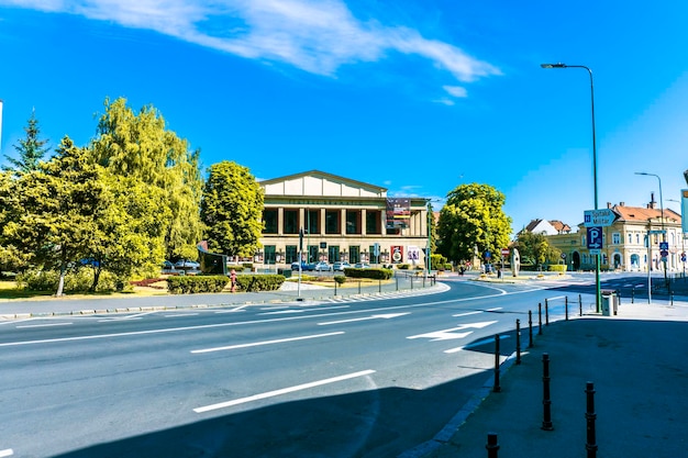 Théâtre dramatique dans la ville médiévale de Brasov