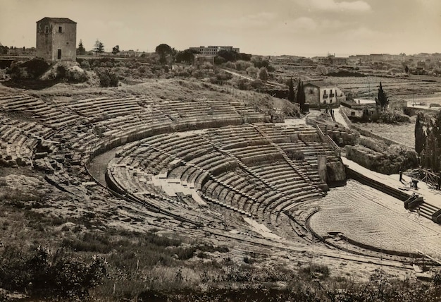 Théâtre grec antique en Sicile