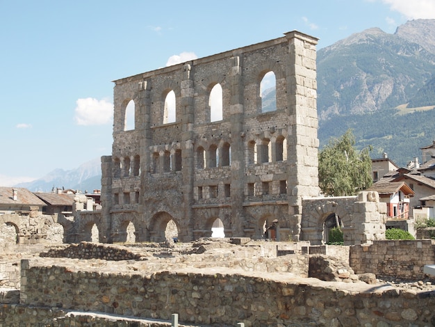 Théâtre romain d'Aoste