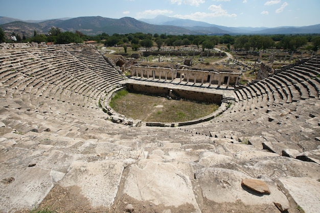 Théâtre de la ville antique d'Aphrodisias à Aydin Turkiye
