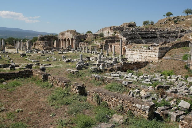 Théâtre de la ville antique d'Aphrodisias à Aydin Turkiye