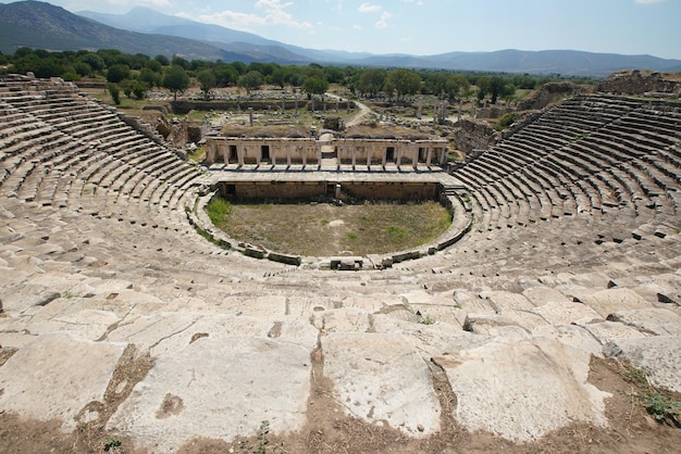 Théâtre de la ville antique d'Aphrodisias à Aydin Turkiye