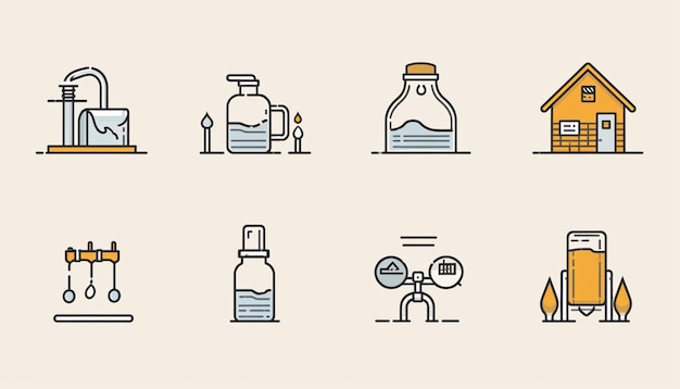 un thème décrivant l'importance de l'accès à l'eau potable
