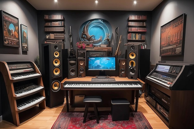 Thème musical studio à domicile