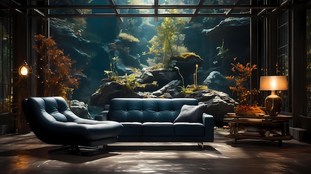 Photo thème salon oceanic oasis lounge
