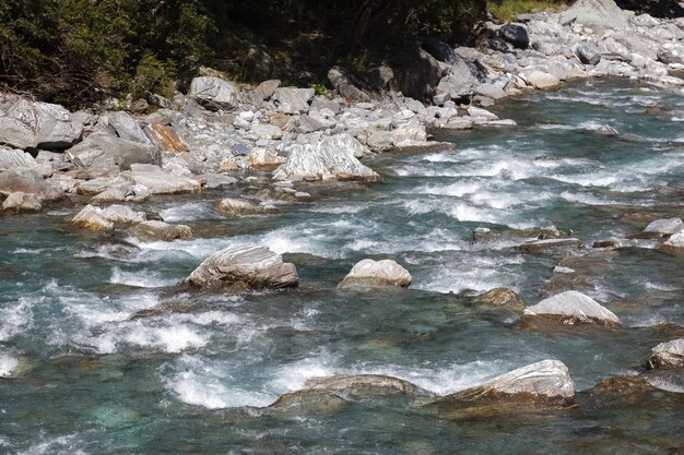 Thunder Creek Rapids en Nouvelle-Zélande