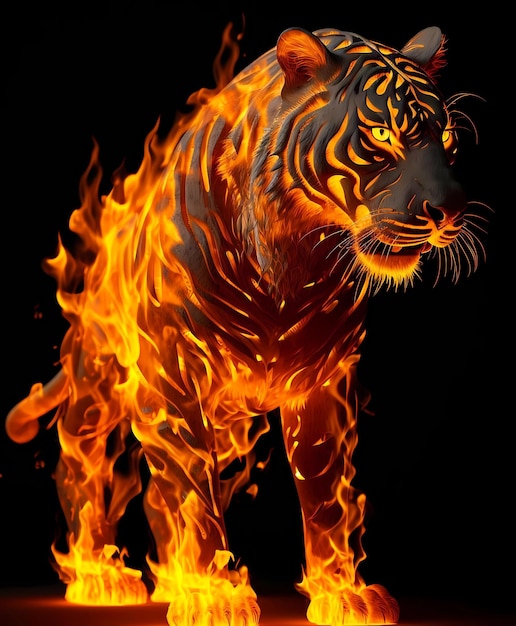 Tigre de feu