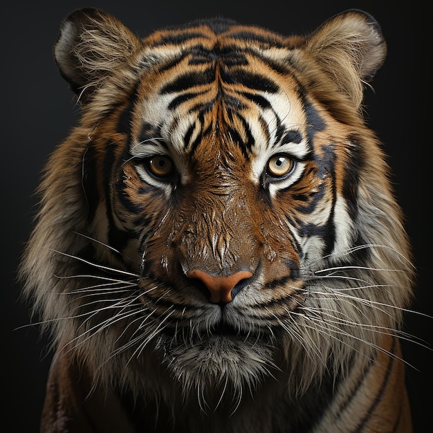 Tigre gigantesque et mystérieux
