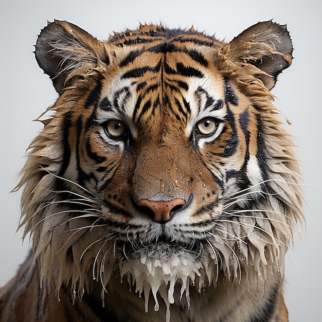 Tigre gigantesque et mystérieux