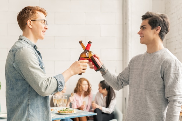 Tinter avec de la bière