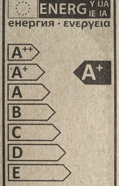 Étiquette énergétique de l'UE