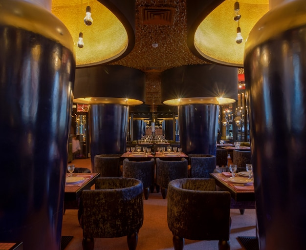 Tir intérieur du restaurant