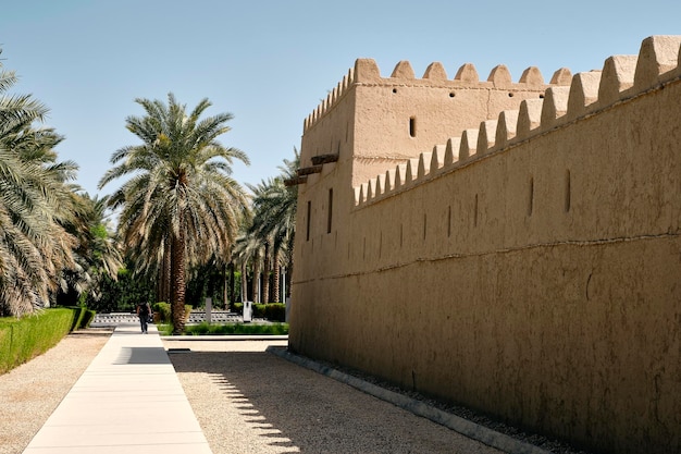 Tir vertical du fort Qasr Al Muwaiji à Al Ain