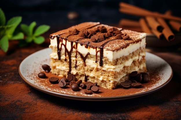 Tiramisu italien authentique beauté