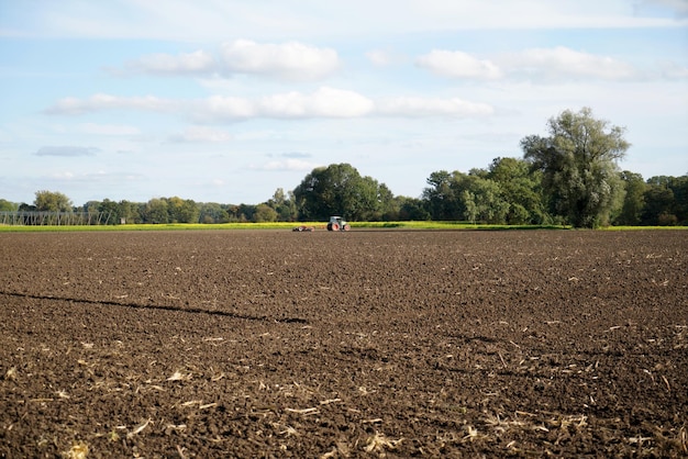 Tiré d'un champ cultivé