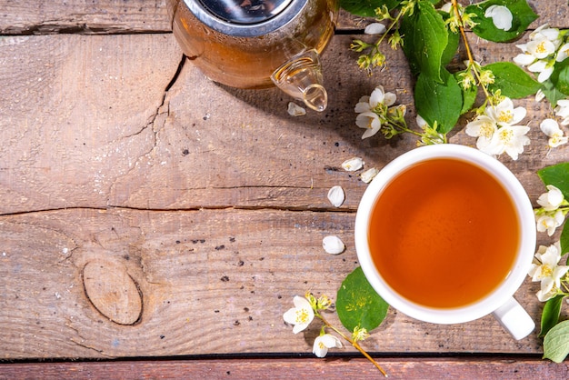 Tisane aux fleurs de jasmin