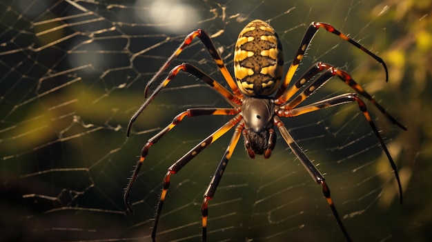 Les tisserands de soie dorée ont empoisonné l'emballage.