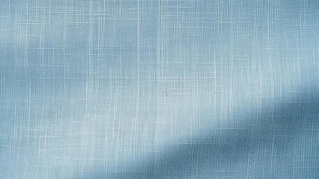 Un tissu bleu avec des lignes blanches