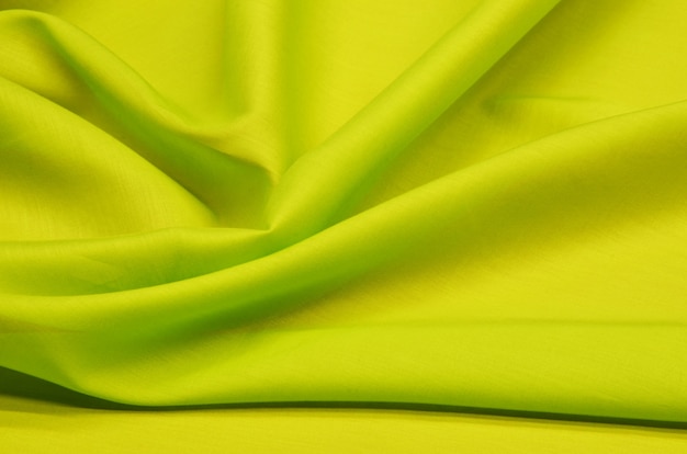 Tissu de coton vert