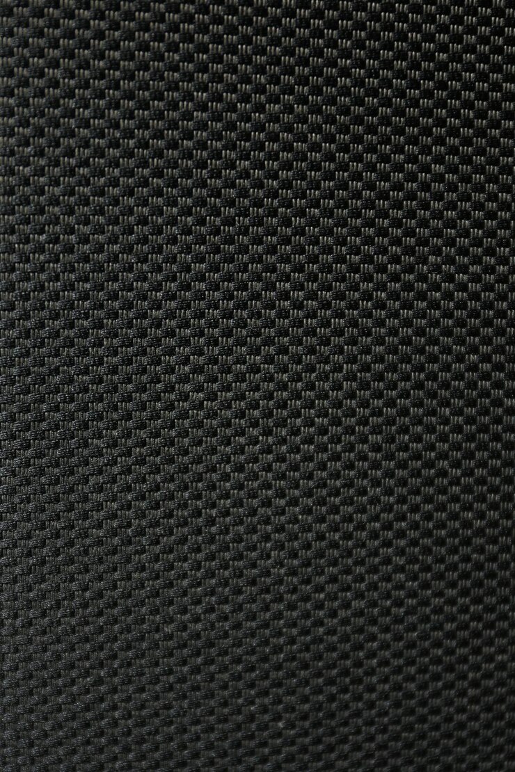 Photo tissu gris texturé comme arrière-plan vue rapprochée