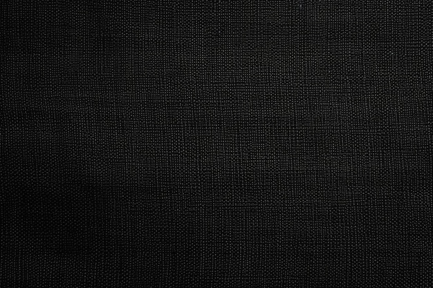 tissu noir à texture plate