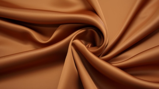Tissu Spandex marron moyen pour des vêtements confortables