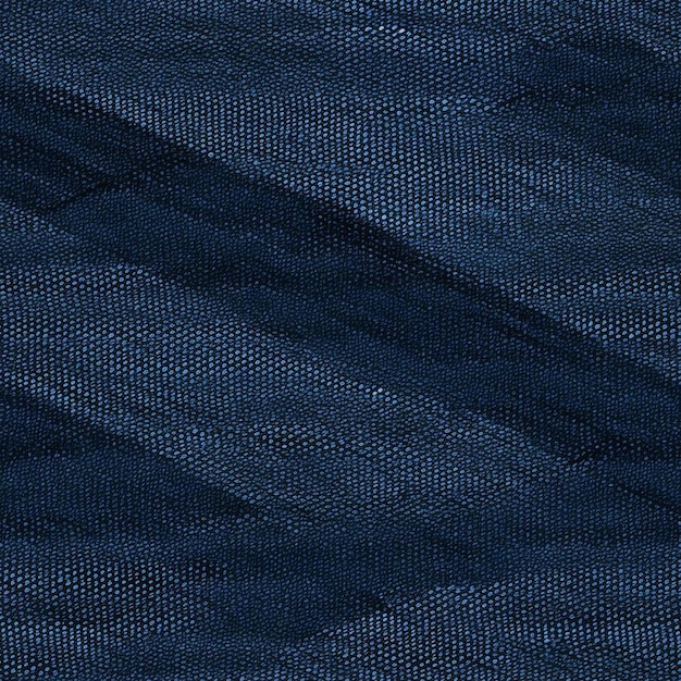 Un tissu tartan bleu avec un motif de carrés et un fond bleu.