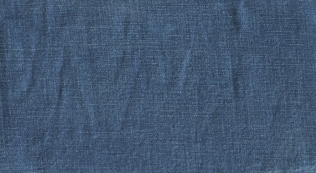 Tissus à texture denim dans les tons bleus