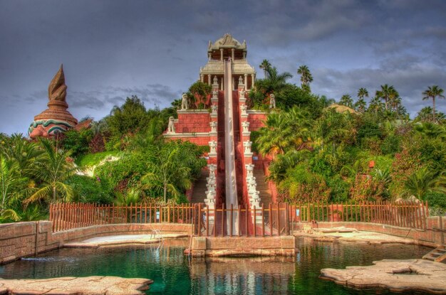 Toboggan aquatique Tenerife Îles Canaries