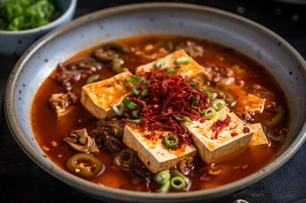 Tofu braisé à la coréenne