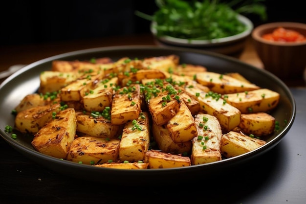 Photo tofu et hachis de pommes de terre