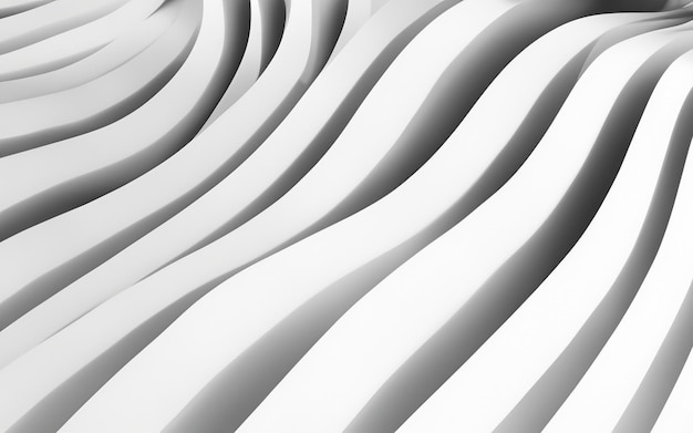Une toile blanche Un fond abstrait blanc