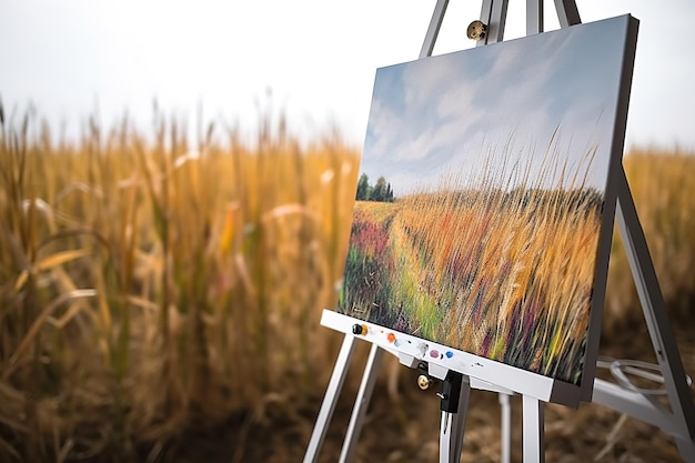 Toile à la campagne