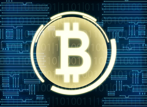 Toile de fond Bitcoin