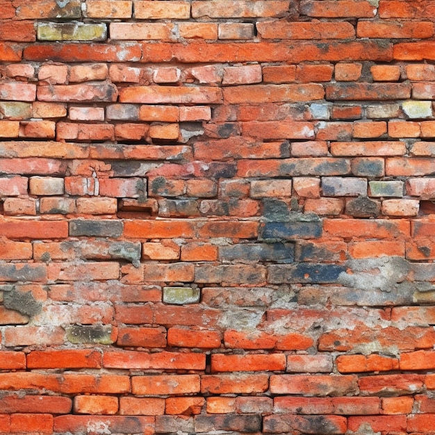 toile de fond composée d'un mur de briques