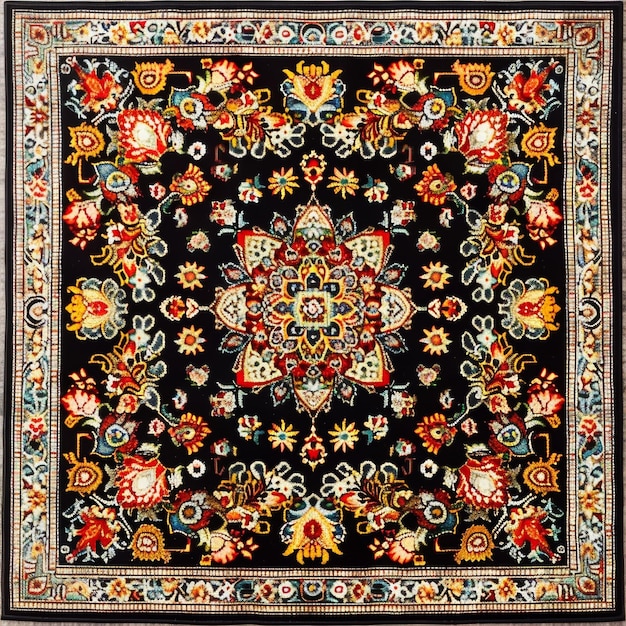 Toile de fond indienne de luxe vieux kilim turc tapis persan vintage texture tribale textile ethnique arrière-plan de conception de cadre abstrait parfait