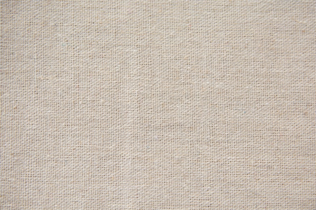 Toile de jute blanche, fond de toile de sac