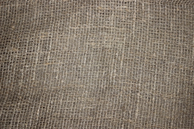 Toile de jute toile de jute limogeage fond de texture de toile textile naturel