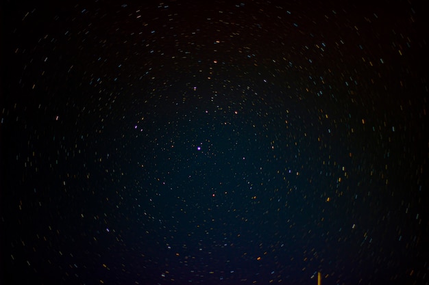 Étoile polaire. Traceur des étoiles.